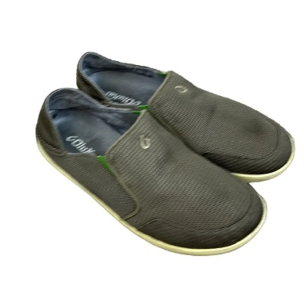 OLUKAI NOHEA MESH SLIP-ON MEN'S SHOES SIZE 8.5‎ M